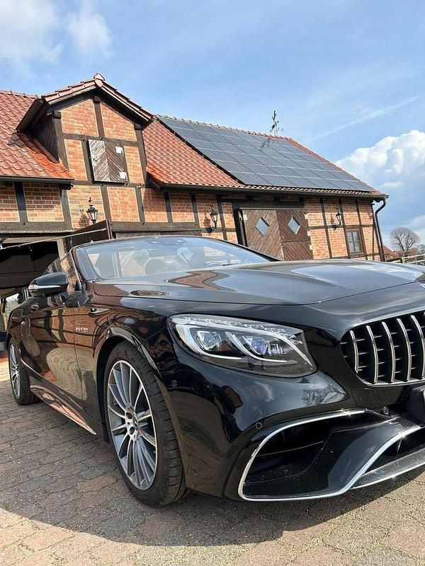 Schwarz Gebraucht 2018 Mercedes S63 AMG AMG Cabrio | 132.000 € - Bild 1/4