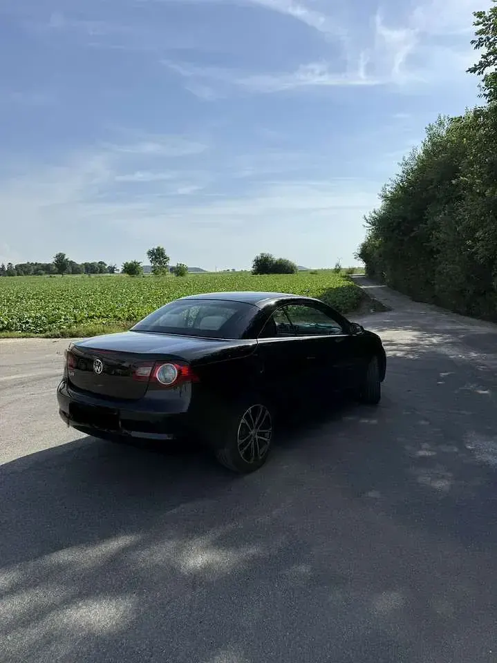 Gebraucht VW Eos Individual 140 PS (102 kW) 2007 Schwarz Cabrio