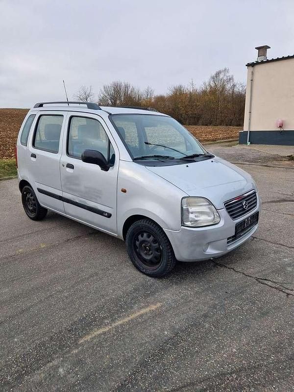 Gebraucht Suzuki Wagon R+ 76 PS (55 kW) 2001 Silber Van / Kleinbus