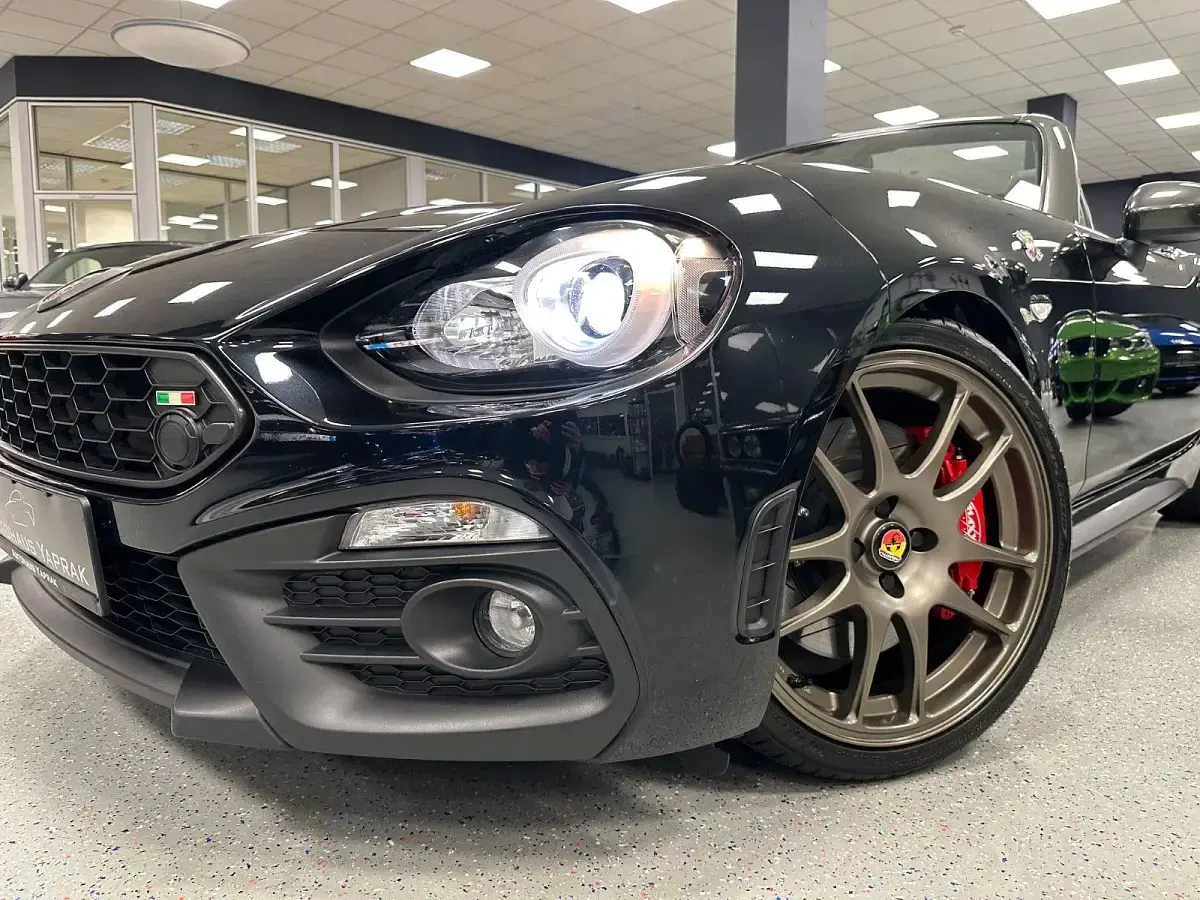 Brugt Abarth 124 Spider 170 HK (125 kW) 2019 Sort Cabriolet