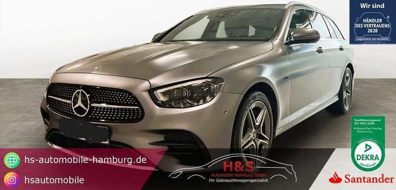 Grau Gebraucht 2021 Mercedes E300 AMG line Kombi | 37.900 € (Fairer Preis) - Bild 1/4