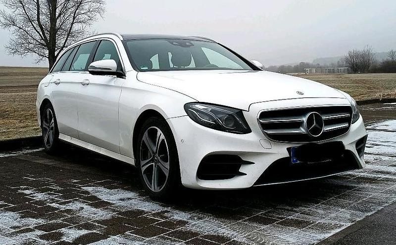Gebraucht Mercedes E350 AMG line 258 PS (189 kW) 2018 Weiß Kombi