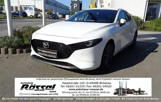 Usata Mazda 3 Selection 122 CV (89 kW) 2022 Bianco Berlina