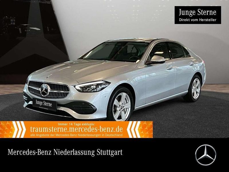 Silber Gebraucht 2024 Mercedes C300e Advanced Plus Limousine | 41.890 € (Superpreis) - Bild 1/3