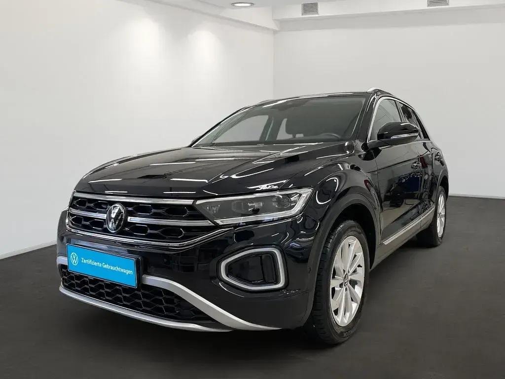 Gebraucht VW T-Roc Style 150 PS (110 kW) 2022 Schwarz SUV