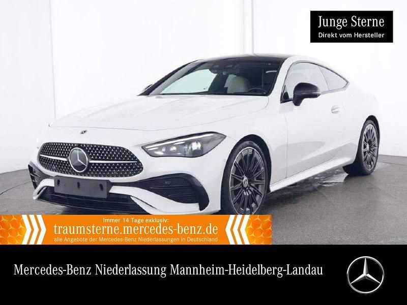 Weiß Gebraucht 2024 Mercedes CLE450 AMG Coupé | 67.990 € (Teuer) - Bild 1/3