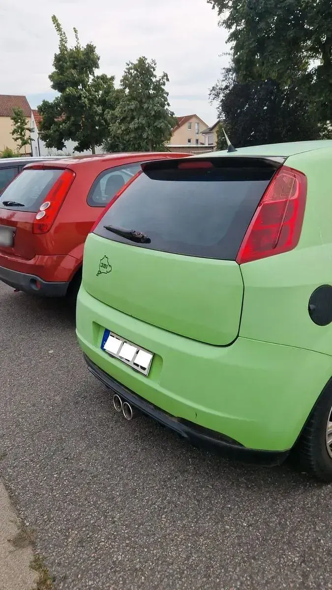 Gebraucht Fiat Grande Punto Racing 95 PS (69 kW) 2007 Grün Kleinwagen