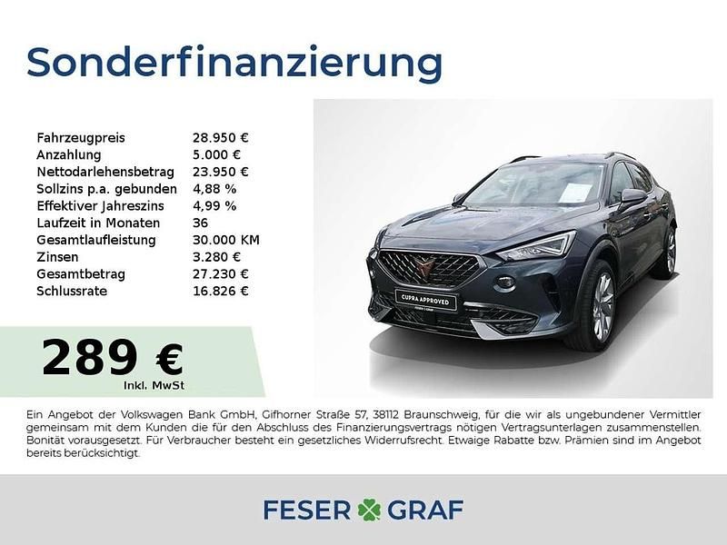 Gebraucht Cupra Formentor 190 PS (139 kW) 2023 Magnetic grau metallic SUV