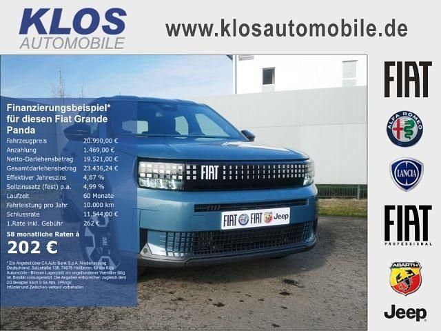 Neu Fiat Panda 110 PS (80 kW) 2026 Blau Kleinwagen