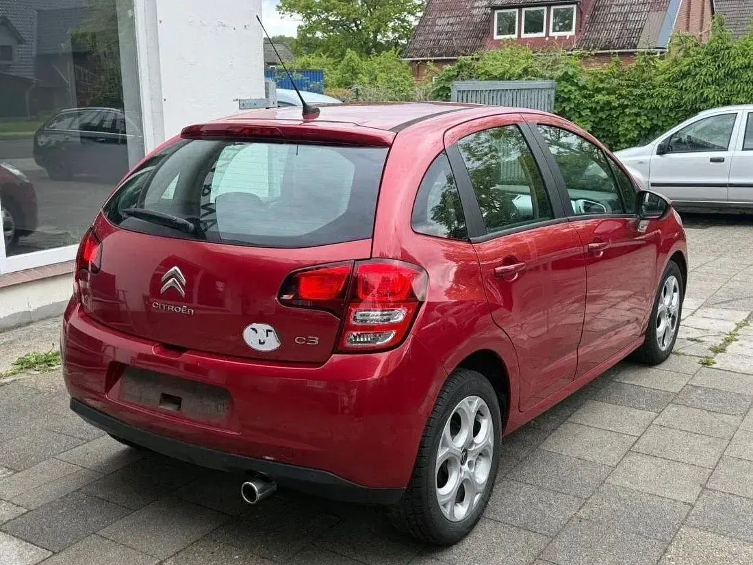 Gebraucht Citroën C3 Tendance 95 PS (69 kW) 2010 Rot Kleinwagen