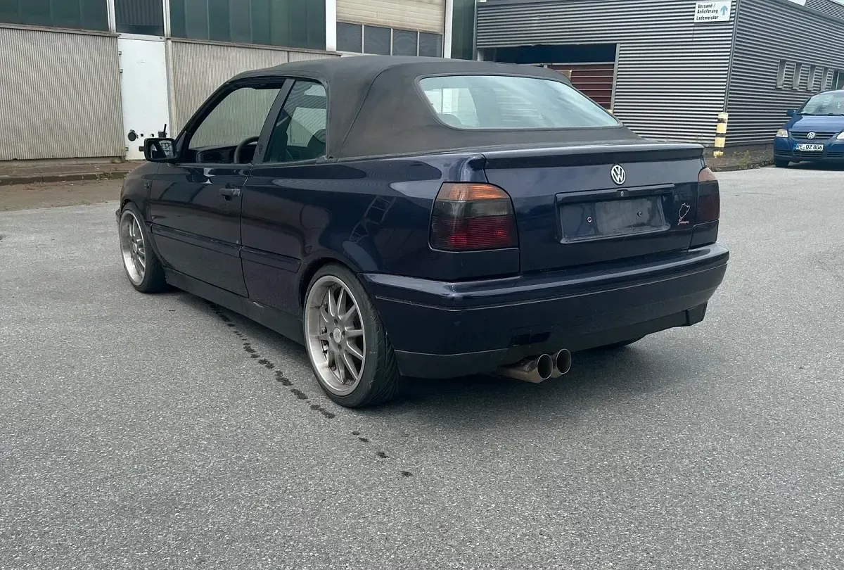 Gebraucht VW Golf Cabriolet 75 PS (55 kW) 1997 Blau Cabrio