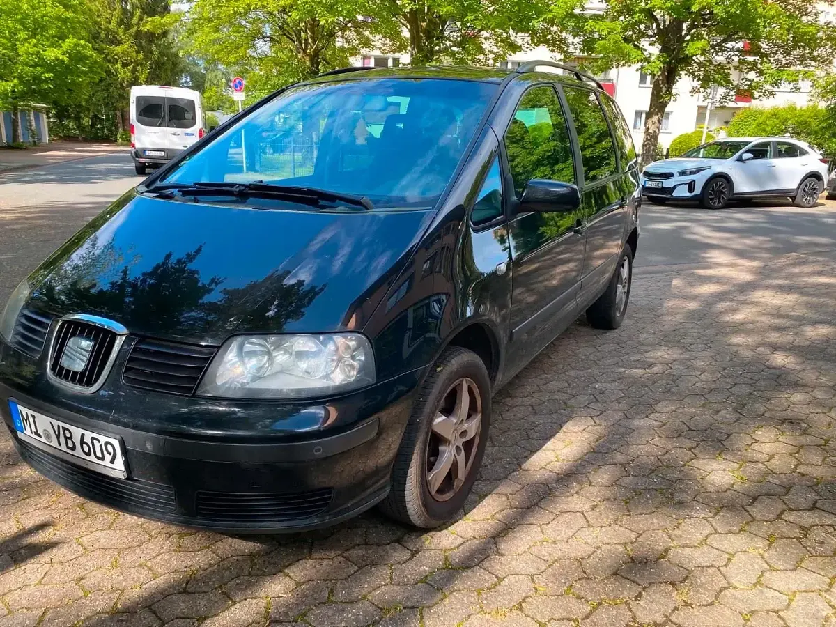 Brugt Seat Alhambra 131 HK (96 kW) 2004 Sort MPV