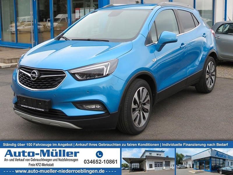Arktis blau Gebraucht 2017 Opel Mokka X Innovation SUV | 11.490 € (Fairer Preis) - Bild 1/4