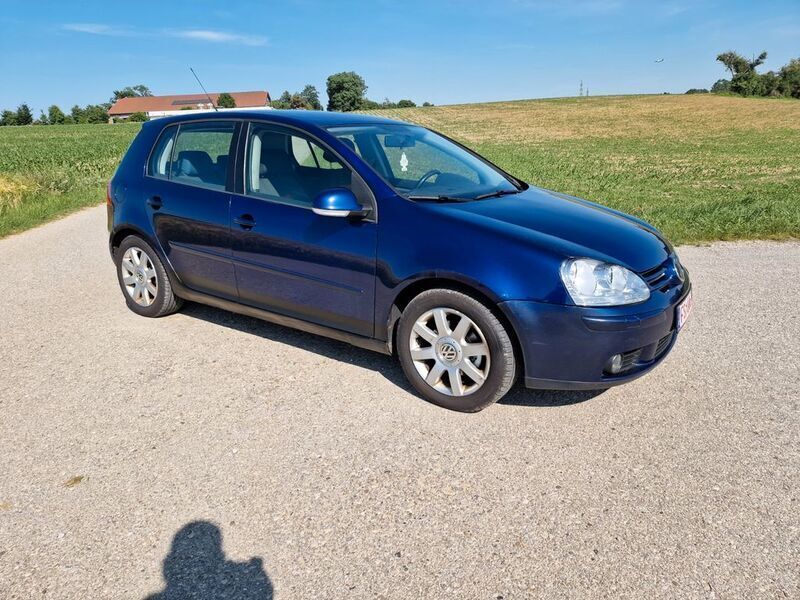 Blau Gebraucht 2006 VW Golf V Goal Limousine | 2.699 € (Guter Preis) - Bild 1/4