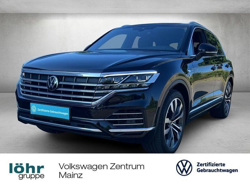 Schwarz Gebraucht 2021 VW Touareg Elegance SUV | 43.770 € (Guter Preis) - Bild 1/4