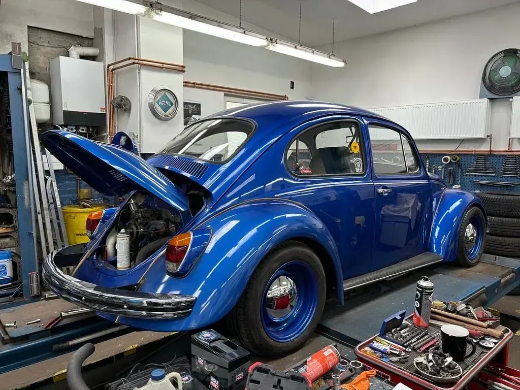 Gebraucht VW Käfer 34 PS (25 kW) 1969 Blau Kleinwagen