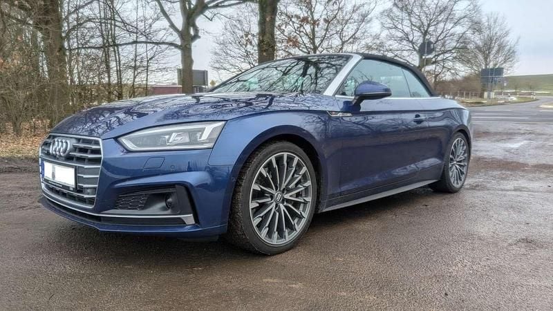 Gebraucht Audi A5 Cabriolet Sport 252 PS (185 kW) 2017 Blau Cabrio