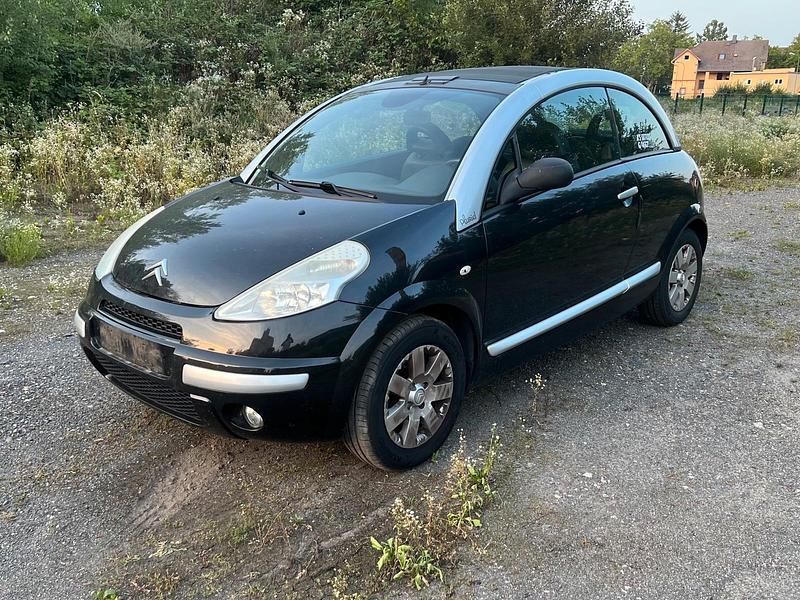 Schwarz Gebraucht 2008 Citroën C3 Pluriel Cabrio | 2.350 € (Fairer Preis) - Bild 1/4