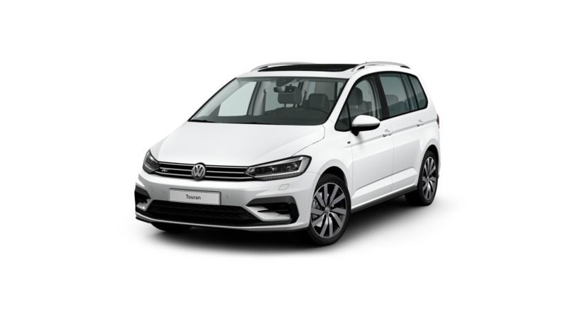 Gebraucht VW Touran Join 150 PS (110 kW) 2018 Weiß Van / Kleinbus