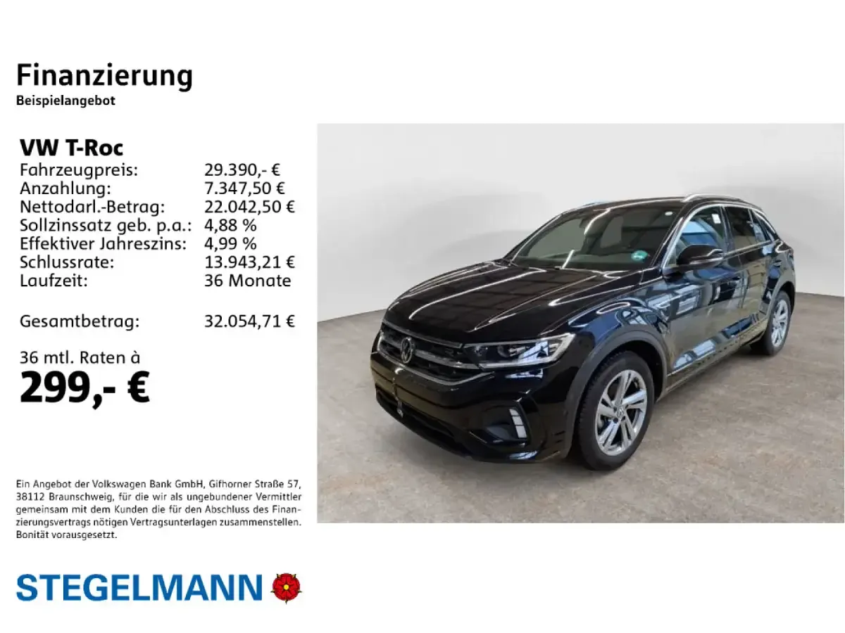 Gebraucht VW T-Roc Cabriolet R-line 150 PS (110 kW) 2025 SUV