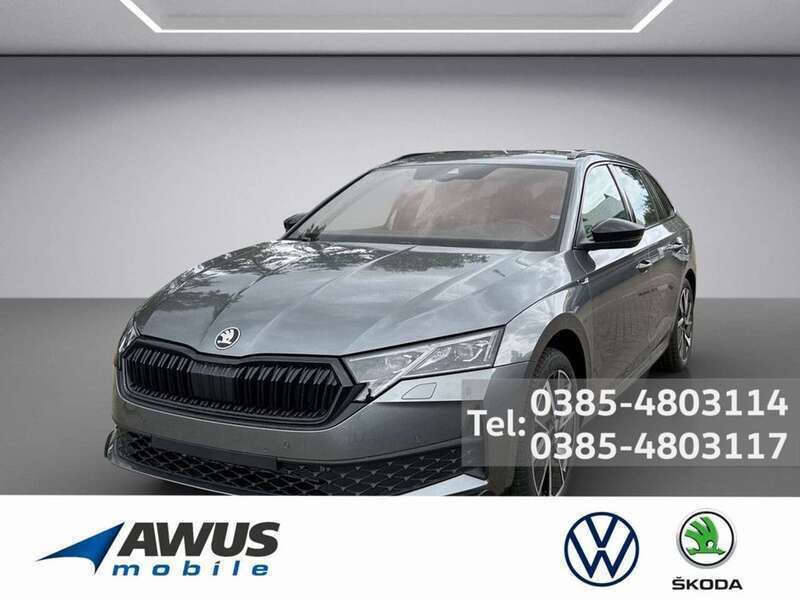 Grau Gebraucht 2024 Skoda Octavia SportLine Kombi | 40.990 € (Teuer) - Bild 1/4