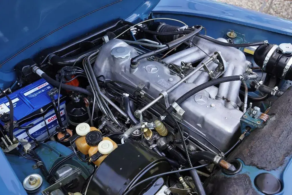 Gebraucht Mercedes SL280 1968 Blau Cabrio