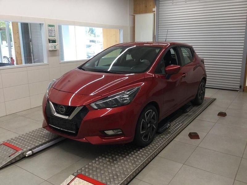 Rot Gebraucht 2021 Nissan Micra N-Way Kleinwagen | 12.998 € (Fairer Preis) - Bild 1/4