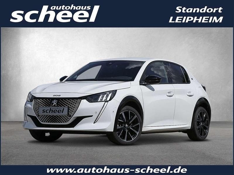 Weiss Gebraucht 2023 Peugeot e-208 GTi Kleinwagen | 20.490 € (Guter Preis) - Bild 1/4