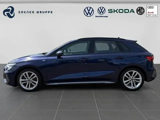 Gebraucht Audi A3 S-Line 150 PS (110 kW) 2021 Blau Limousine