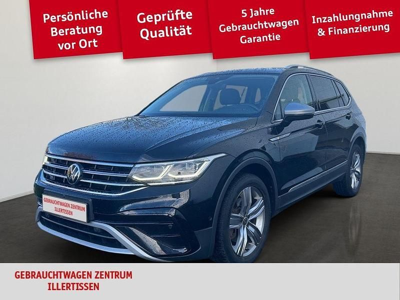 Deep black perleffekt Gebraucht 2022 VW Tiguan Allspace Elegance SUV | 30.360 € (Guter Preis) - Bild 1/4