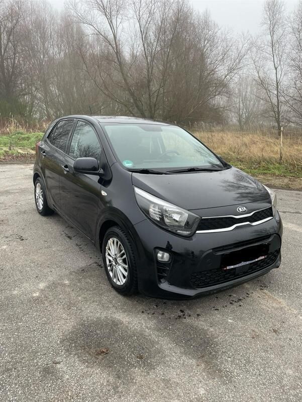 Schwarz Gebraucht 2020 Kia Picanto DREAM-TEAM Edition Kleinwagen | 6.799 € (Superpreis) - Bild 1/4