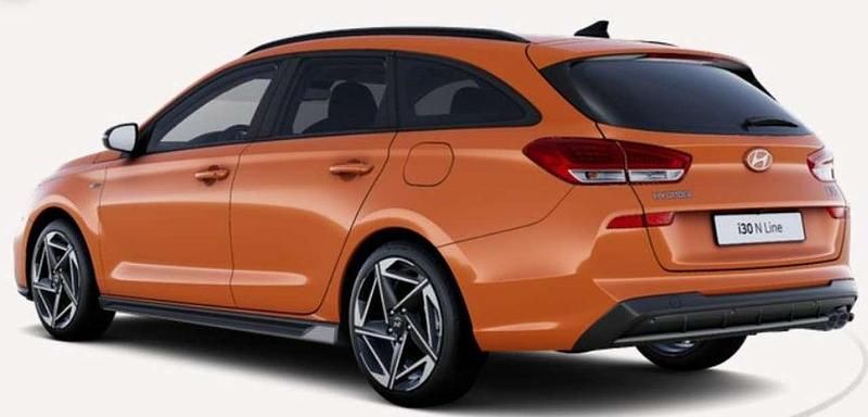 Jupiter orange metallic Neu 2025 Hyundai i30 N Line Limousine | 28.619 € (Fairer Preis) - Bild 1/2