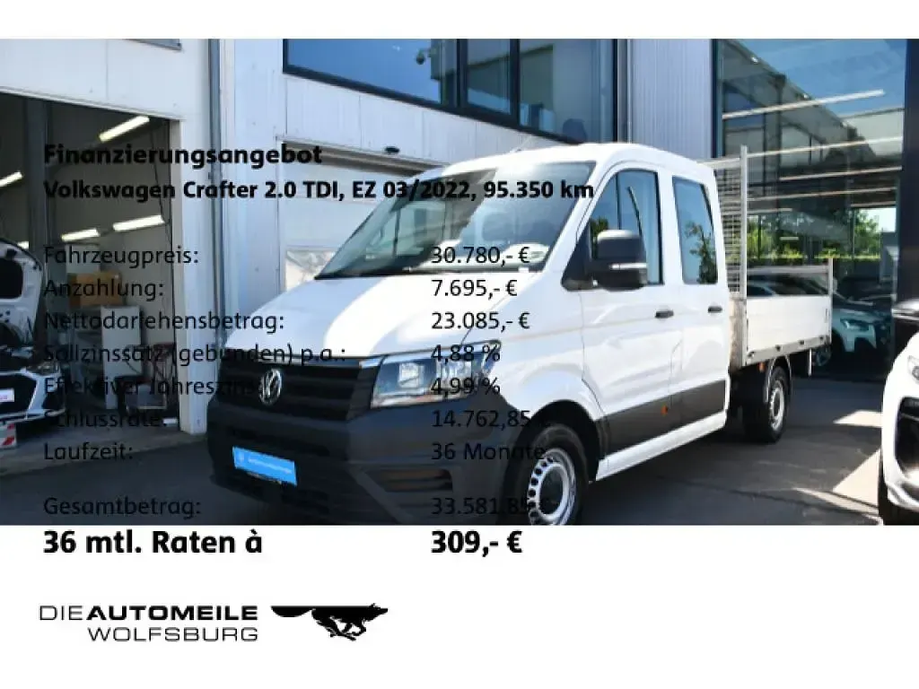 Gebraucht VW Crafter 177 PS (130 kW) 2022 Candyweiß Van