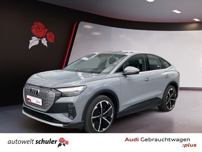 Kieselgrau Gebraucht 2022 Audi Q4 Sportback e-tron Advanced SUV | 28.790 € (Superpreis) - Bild 1/4