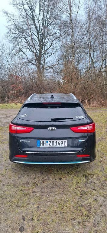 Gebraucht Kia Optima Hybrid Spirit 205 PS (150 kW) 2017 Schwarz Limousine