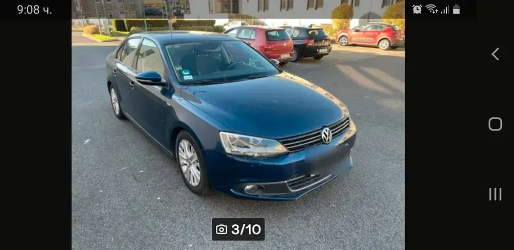 Gebraucht VW Jetta Life 105 PS (77 kW) 2014 Blau Limousine