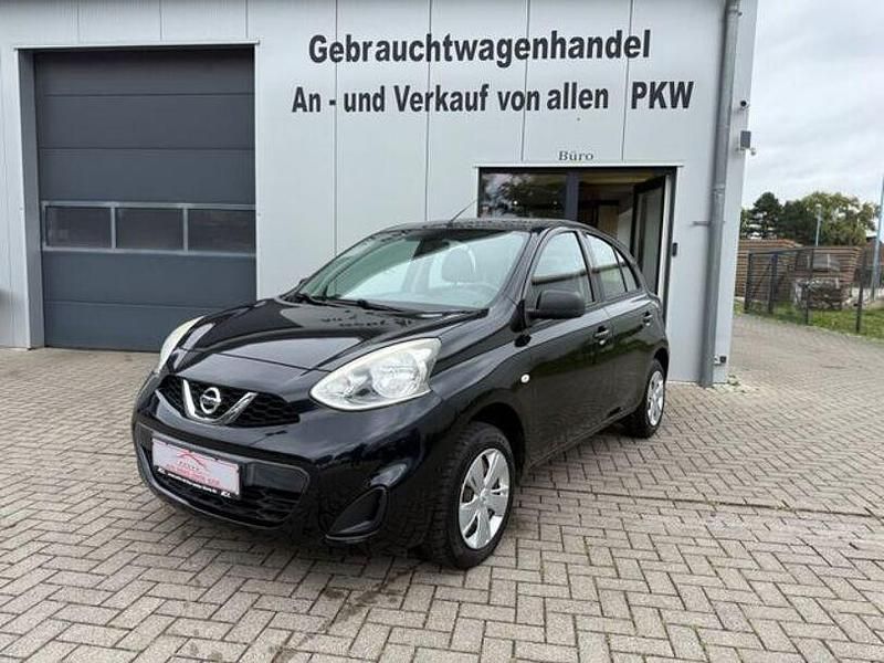 Schwarz Gebraucht 2014 Nissan Micra Visia Limousine | 6.900 € (Teuer) - Bild 1/4