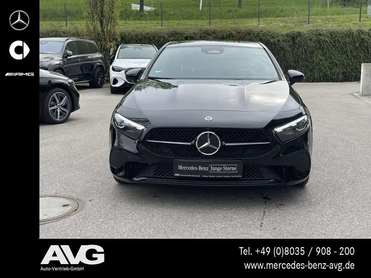 Gebraucht Mercedes A200 Progressive 150 PS (110 kW) 2024 Unilack nachtschwarz Limousine