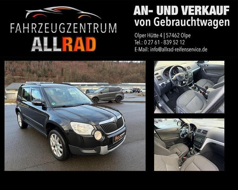 Schwarz Gebraucht 2013 Skoda Yeti Plus Edition SUV | 9.990 € (Fairer Preis) - Bild 1/4