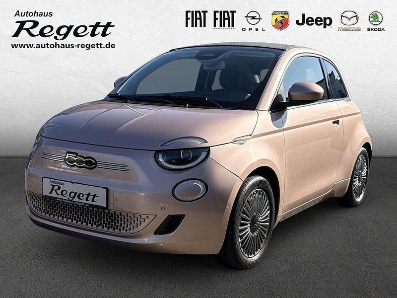 Gold Gebraucht 2021 Fiat 500e Icon Cabrio | 17.990 € (Fairer Preis) - Bild 1/4