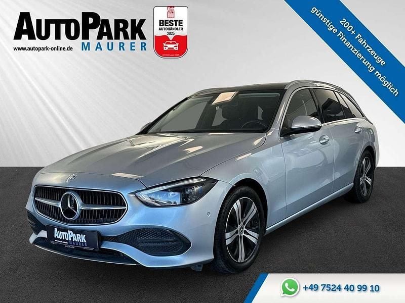 Silber Gebraucht 2022 Mercedes C220 Avantgarde Limousine | 29.998 € (Superpreis) - Bild 1/4
