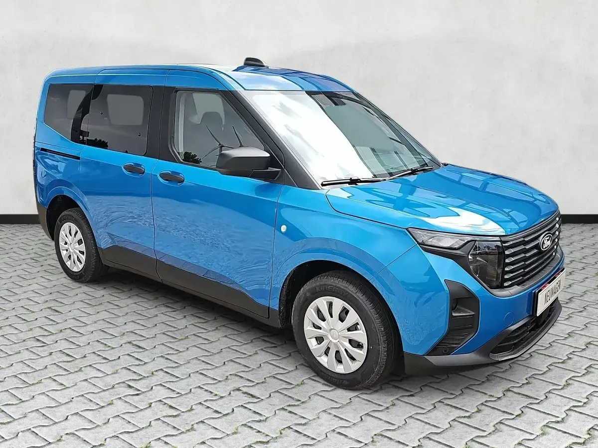 Neu Ford Tourneo Courier Trend 125 PS (91 kW) 2026 Digital aqua blue metallic Van / Kleinbus