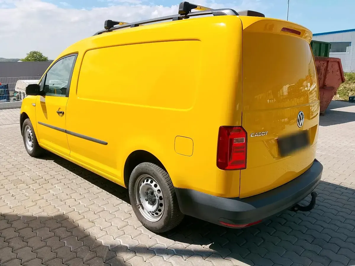 Gebraucht VW Caddy Maxi 102 PS (75 kW) 2020 Gelb Van / Kleinbus