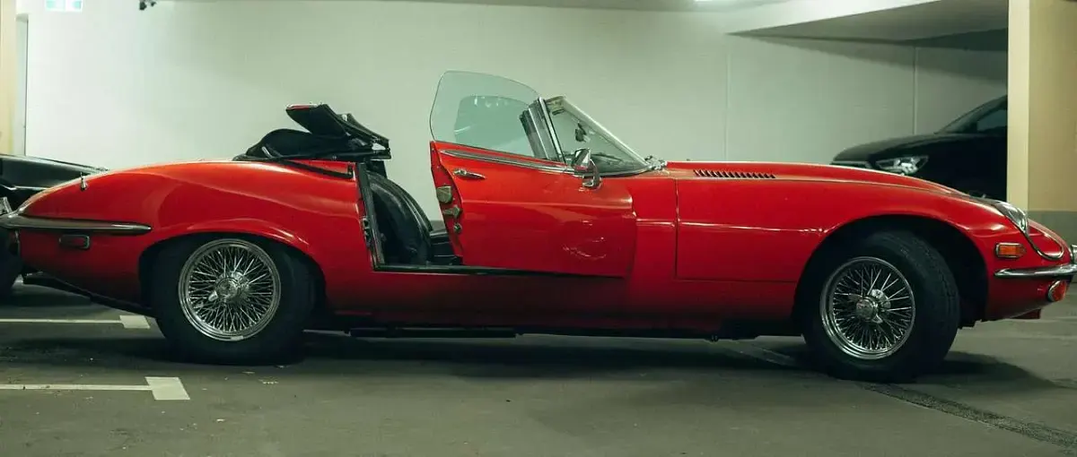 Gebraucht Jaguar E-Type 268 PS (197 kW) 1973 Rot Cabrio