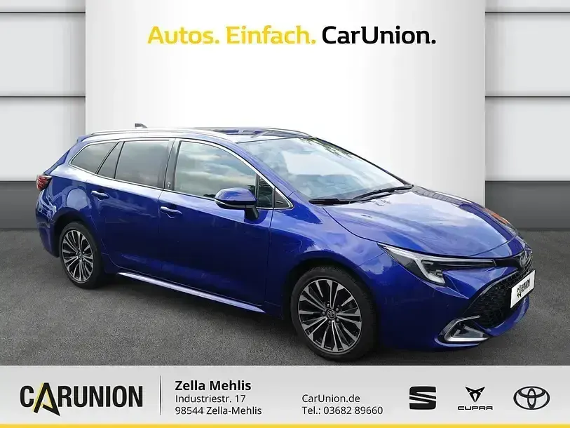 Gebraucht Toyota Corolla Team 140 PS (102 kW) 2023 Juniper blue Kombi