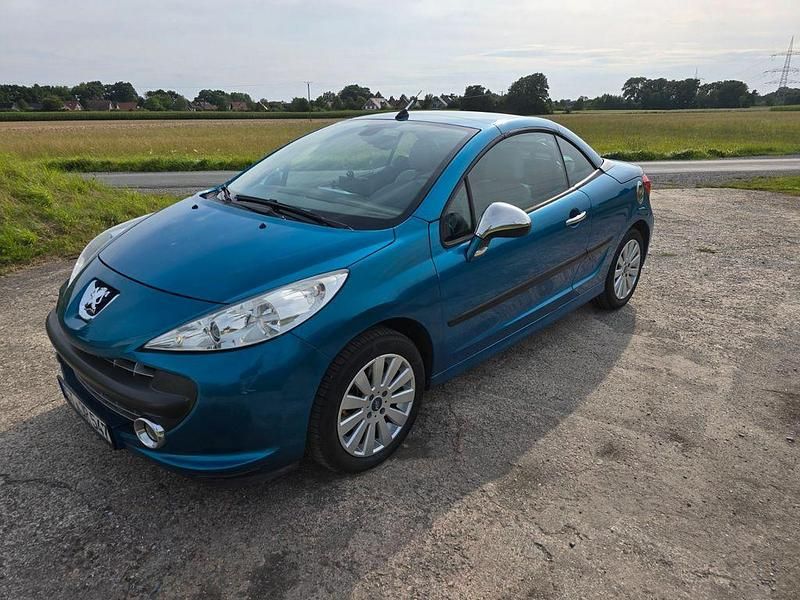 Blau Gebraucht 2007 Peugeot 207 CC Platinum Cabrio | 3.800 € (Fairer Preis) - Bild 1/4