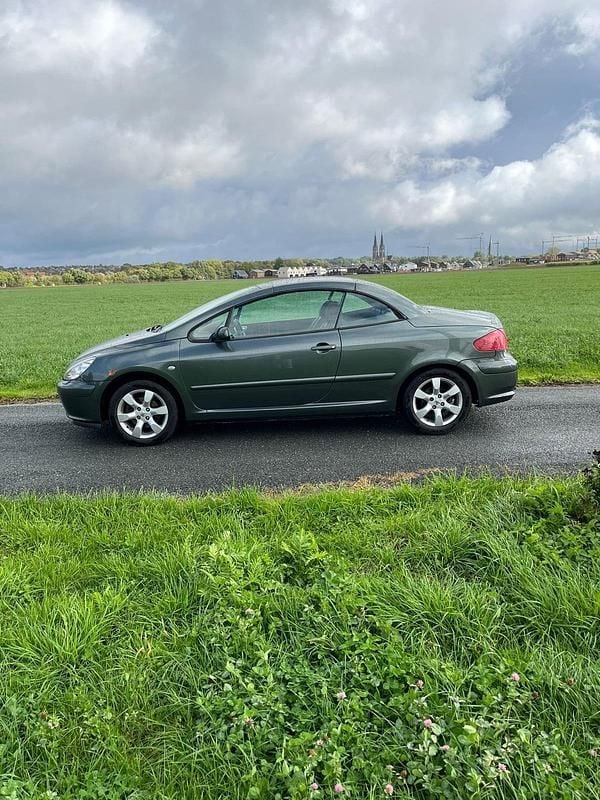 Grün Gebraucht 2003 Peugeot 307 CC Cabrio | 590 € (Guter Preis) - Bild 1/4