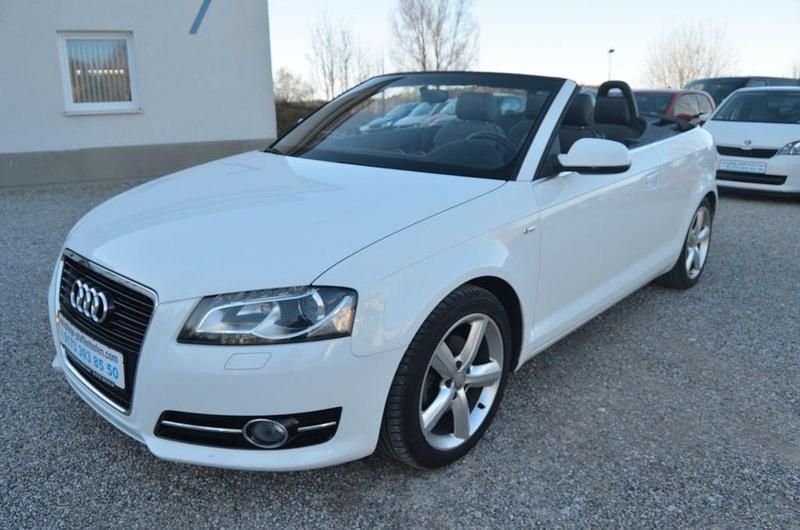 Gebraucht Audi A3 Cabriolet S-Line 160 PS (117 kW) 2011 Weiß Cabrio