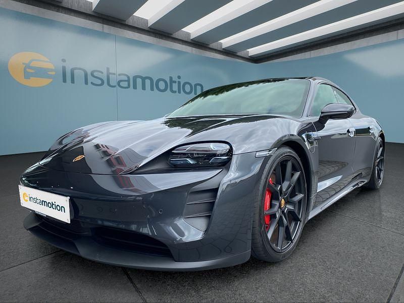 Grau Gebraucht 2022 Porsche Taycan GTS Sport Limousine | 83.249 € (Fairer Preis) - Bild 1/4