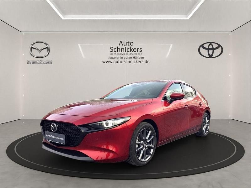 Rot Neu 2024 Mazda 3 Exclusive-Line Limousine | 29.490 € (Etwas zu teuer) - Bild 1/4